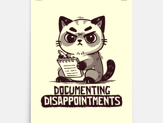 Documenting Disappointments