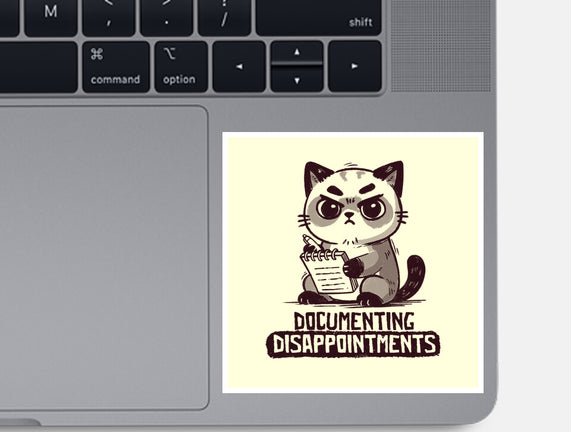 Documenting Disappointments
