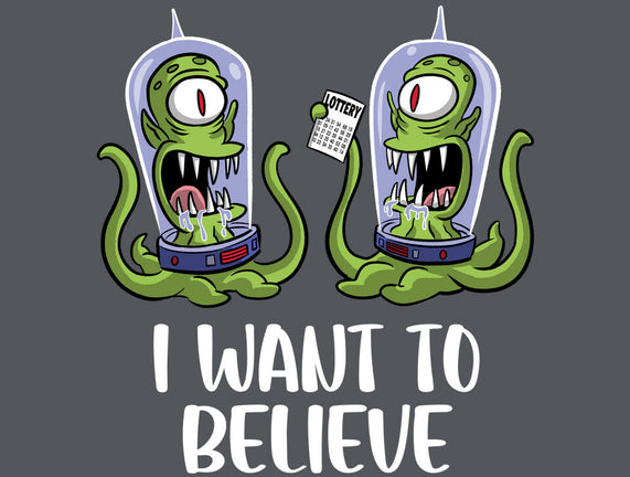 I Want To Believe In The Lottery