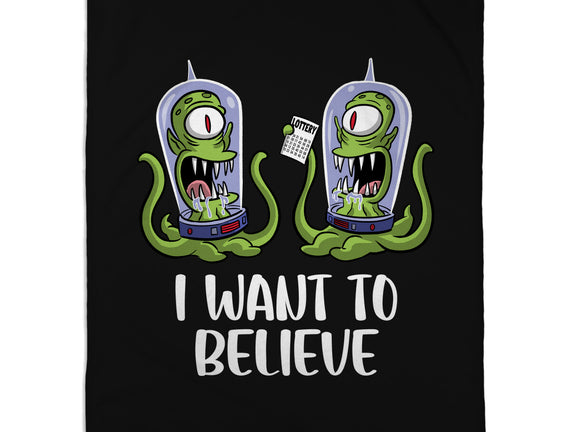 I Want To Believe In The Lottery