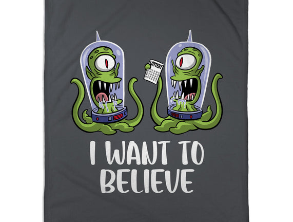 I Want To Believe In The Lottery