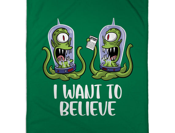 I Want To Believe In The Lottery