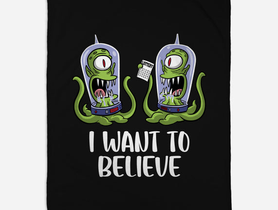 I Want To Believe In The Lottery