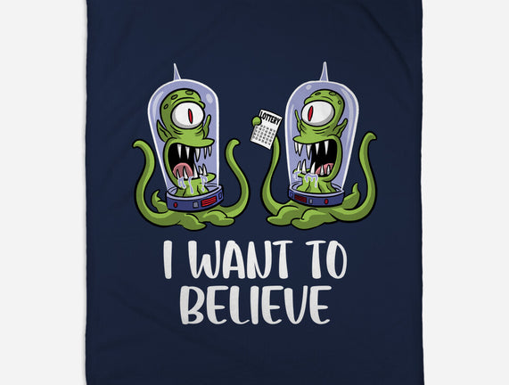 I Want To Believe In The Lottery