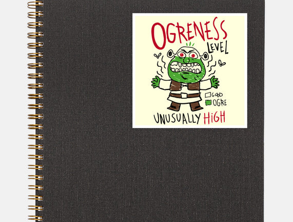 Ogreness Level