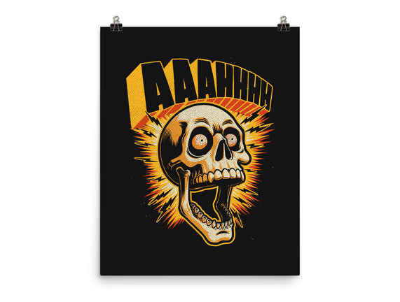Skull Anxiety Scream