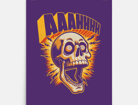 Skull Anxiety Scream