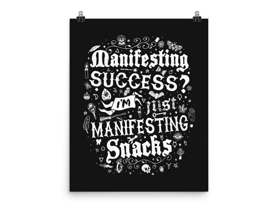 Manifesting Snacks