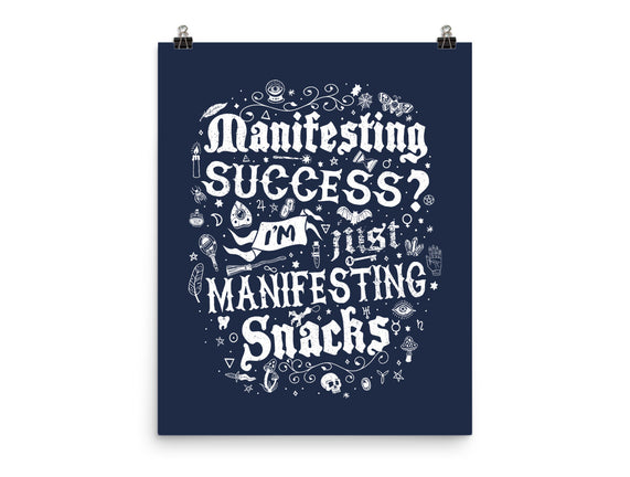 Manifesting Snacks