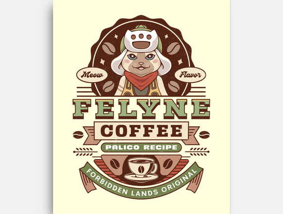 Felyne Palico Coffee Vintage