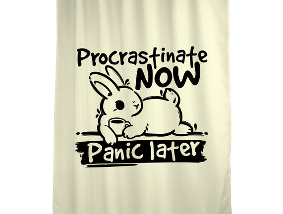 Procrastinate Now Panic Later