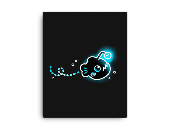 Swimming Anglerfish