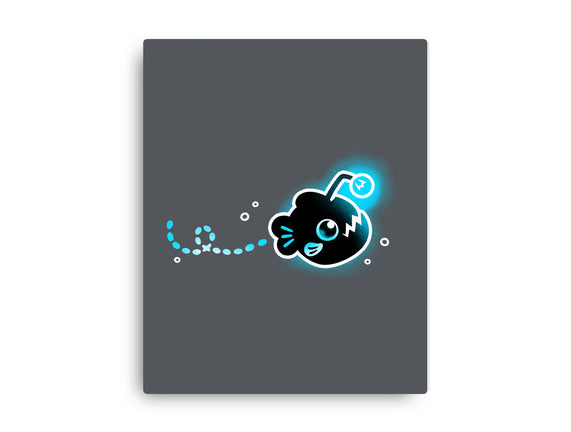 Swimming Anglerfish