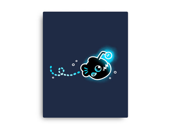Swimming Anglerfish
