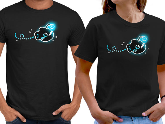 Swimming Anglerfish