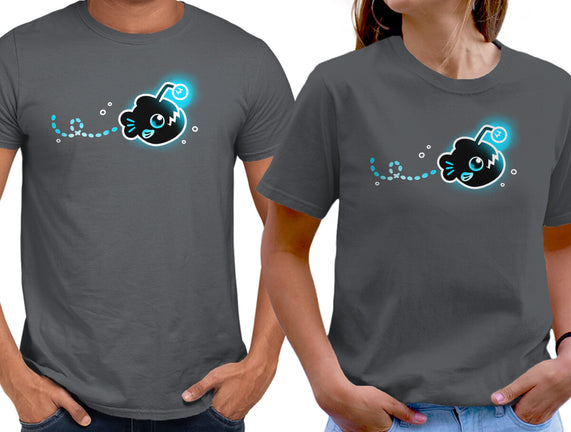 Swimming Anglerfish