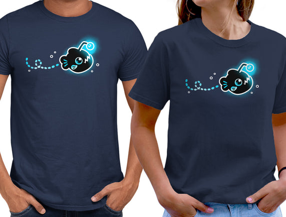 Swimming Anglerfish