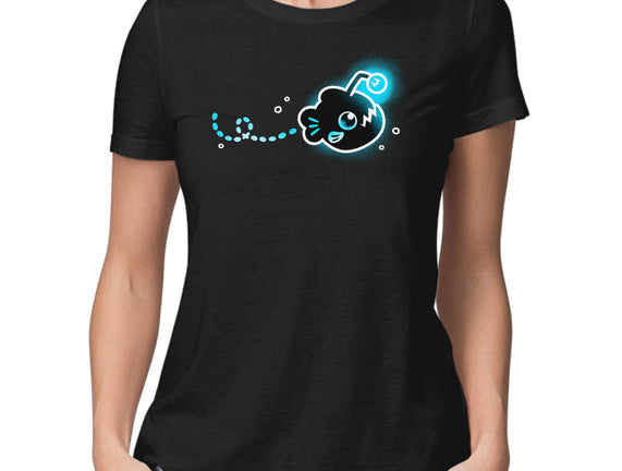 Swimming Anglerfish