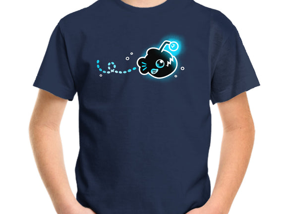 Swimming Anglerfish