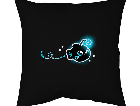 Swimming Anglerfish