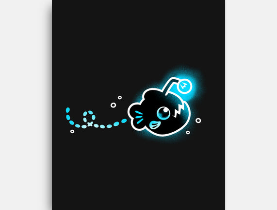 Swimming Anglerfish