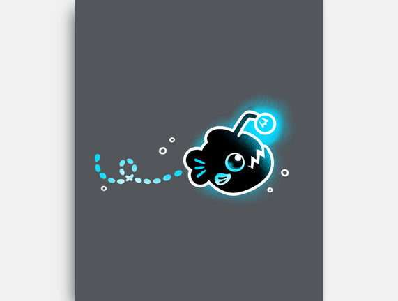 Swimming Anglerfish