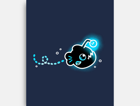 Swimming Anglerfish
