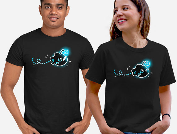 Swimming Anglerfish
