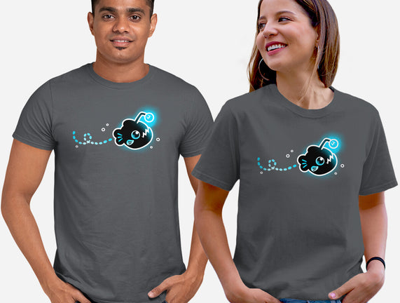 Swimming Anglerfish
