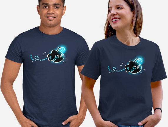 Swimming Anglerfish