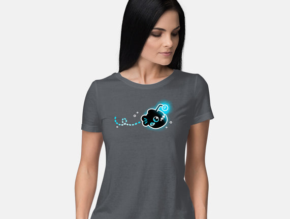 Swimming Anglerfish