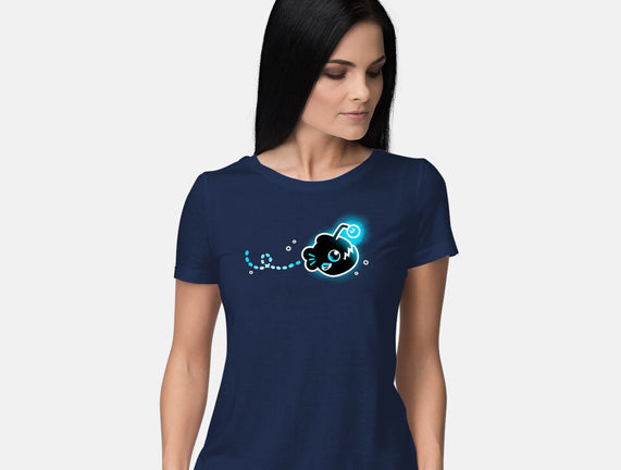 Swimming Anglerfish