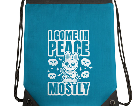 I Come In Peace Mostly