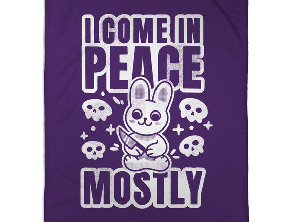 I Come In Peace Mostly