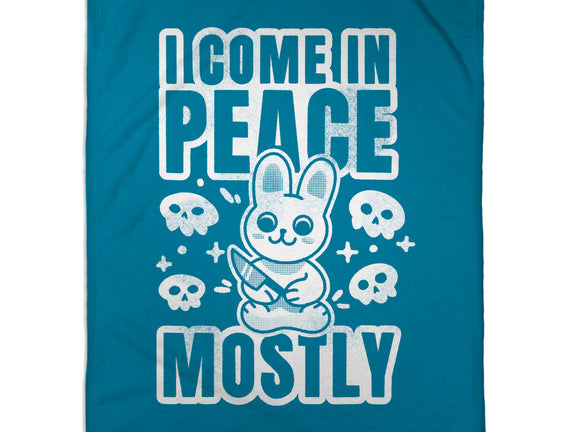I Come In Peace Mostly