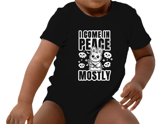 I Come In Peace Mostly