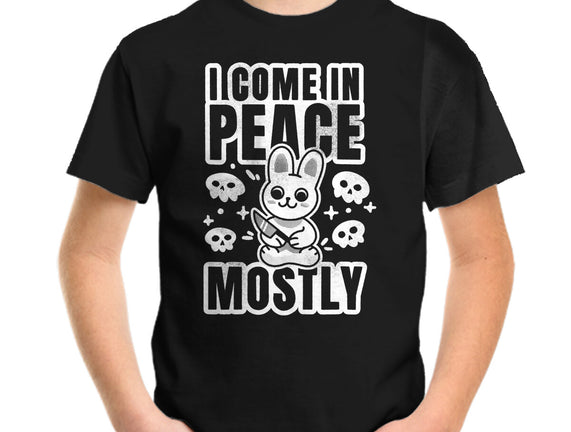 I Come In Peace Mostly
