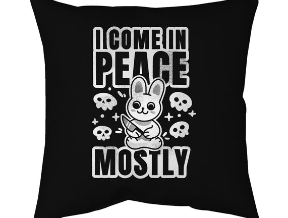I Come In Peace Mostly