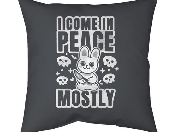 I Come In Peace Mostly