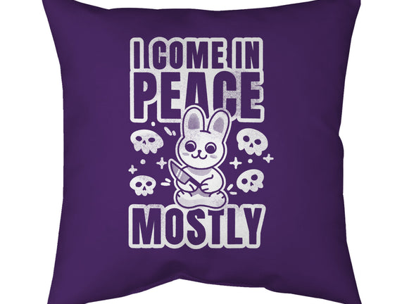 I Come In Peace Mostly