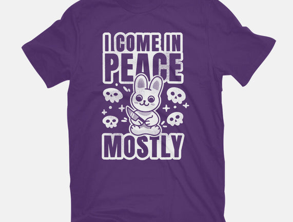 I Come In Peace Mostly