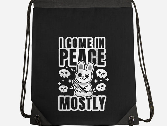 I Come In Peace Mostly