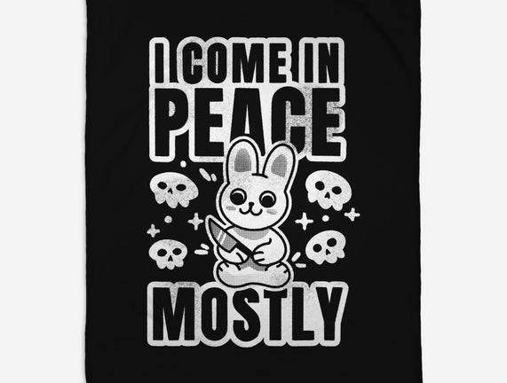 I Come In Peace Mostly