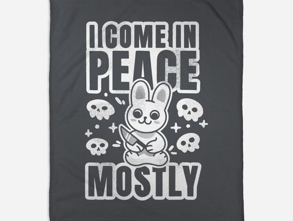 I Come In Peace Mostly
