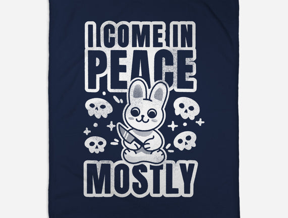 I Come In Peace Mostly