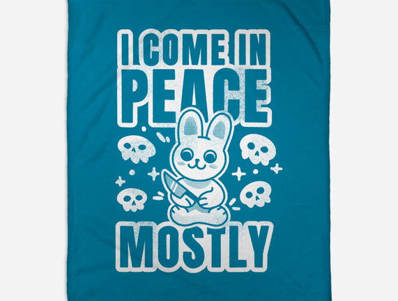 I Come In Peace Mostly