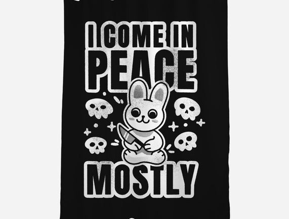 I Come In Peace Mostly