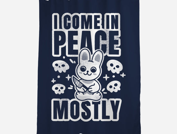 I Come In Peace Mostly