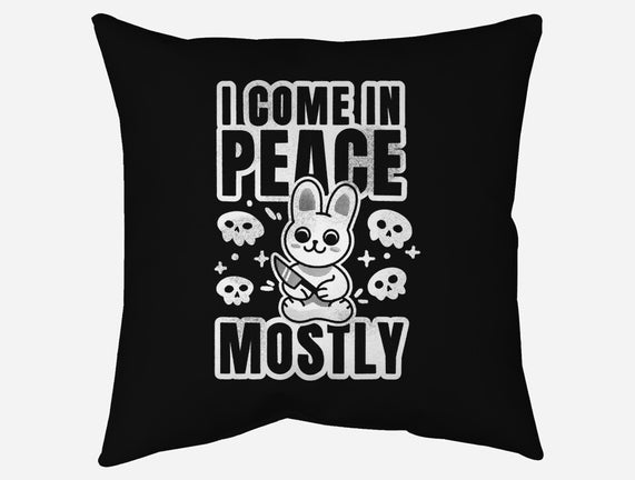I Come In Peace Mostly