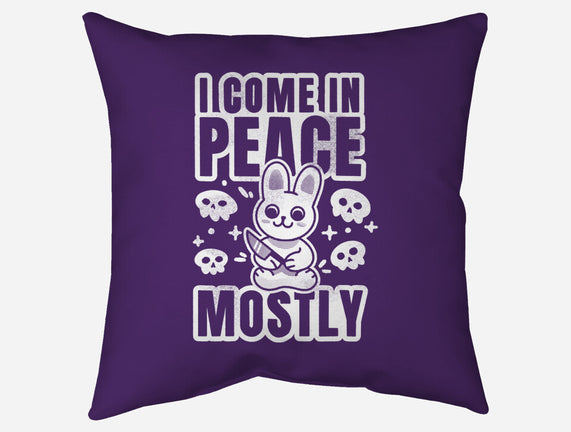I Come In Peace Mostly